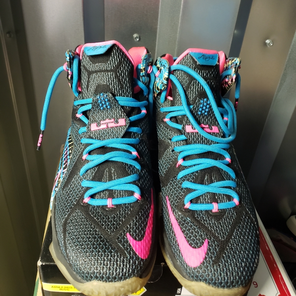 LeBron Blue Lagoon Sneakers